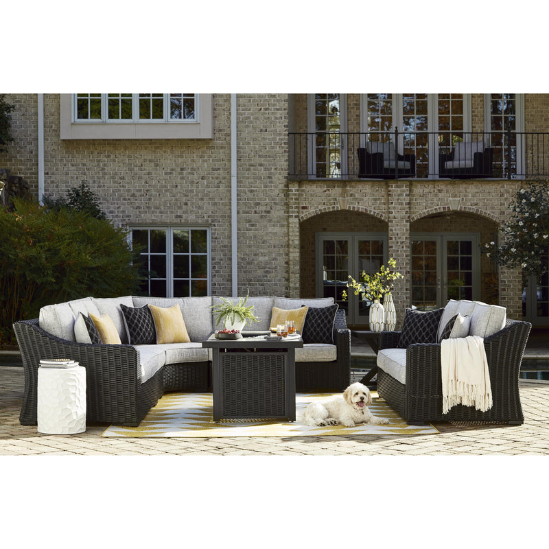 Signature Design by Ashley Beachcroft P792-773 Rectangular Fire Pit Table IMAGE 17