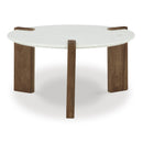 Signature Design by Ashley Isanti T652-8 Round Cocktail Table IMAGE 2