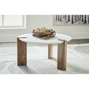 Signature Design by Ashley Isanti T652-8 Round Cocktail Table IMAGE 4