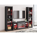 Signature Design by Ashley Cayberry W2721W2 3 pc Entertainment Center with Electric Fireplace IMAGE 7