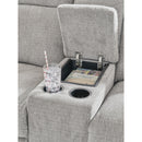 Signature Design by Ashley Barnsana 3320196 Double Reclining Power Loveseat with Console IMAGE 7