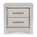 Signature Design by Ashley Zyniden B2114-92 Two Drawer Night Stand IMAGE 3
