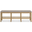 Signature Design by Ashley Havonplane D773-09 XL Counter Upholstered Dining Room Bench IMAGE 2