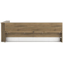 Signature Design by Ashley Deanlow EB1866B5 Full Bookcase Storage Bed IMAGE 3