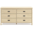 Signature Design by Ashley Cabinella EB2444-231 Six Drawer Dresser IMAGE 3