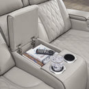 Signature Design by Ashley Boyington U2710518 Power Reclining Loveseat with Console and Adjustable Headrest IMAGE 12
