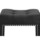 Crown Mark Lennon 1715C-24-BK Saddle Counter Bar Stool 24" IMAGE 4