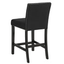 Crown Mark Lennon 1715S-24-BK Counter Side Chair IMAGE 2