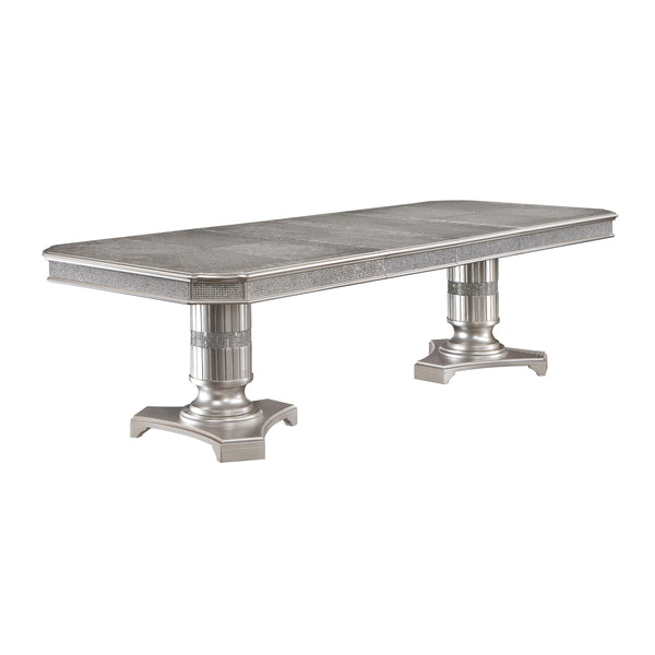 Crown Mark Klina 2200T-44108 Dining Table with Pedestal Base IMAGE 1