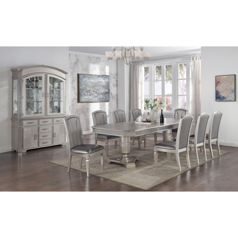 Crown Mark Klina 2200T-44108 Dining Table with Pedestal Base IMAGE 3