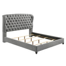 Crown Mark Linda 5138GY-K King Bed - Grey IMAGE 3