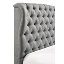 Crown Mark Linda 5138GY-K King Bed - Grey IMAGE 4