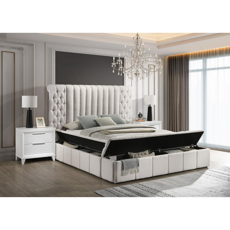 Crown Mark Danbury 5201WH-Q Queen Bed - White IMAGE 2