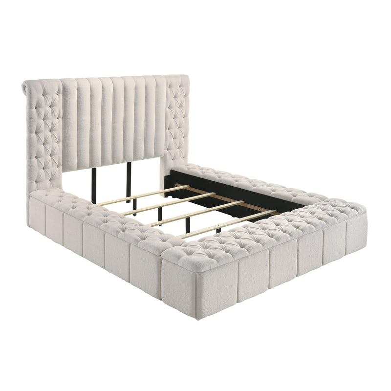 Crown Mark Danbury 5201WH-Q Queen Bed - White IMAGE 3