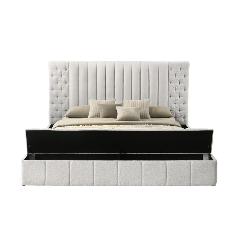 Crown Mark Danbury 5201WH-Q Queen Bed - White IMAGE 4