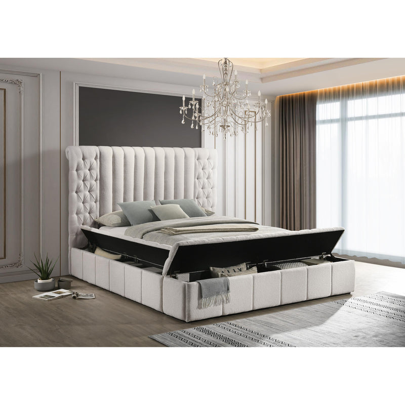 Crown Mark Danbury 5201WH-Q Queen Bed - White IMAGE 5