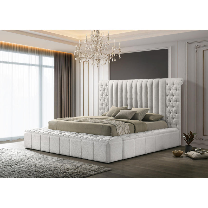 Crown Mark Danbury 5201WH-Q Queen Bed - White IMAGE 6