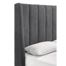 Crown Mark Agnes 5264CL-K King Bed - Charcoal IMAGE 4