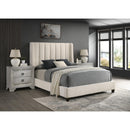 Crown Mark Agnes 5264WH-K King Bed - White IMAGE 2
