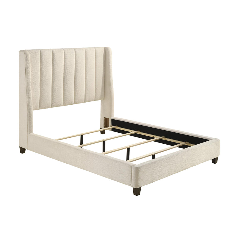 Crown Mark Agnes 5264WH-Q Queen Bed - White IMAGE 3