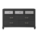 Crown Mark Lila B4398-1 Dresser - Black IMAGE 1