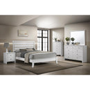 Crown Mark Evan B4710-2 Nightstand - White IMAGE 2