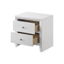 Crown Mark Evan B4710-2 Nightstand - White IMAGE 3