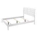 Crown Mark Evan B4710-Q Queen Bed - White IMAGE 1