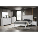 Crown Mark Denker B4712-F Full Bed - White IMAGE 2