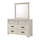 Crown Mark Sarter B4740-1 Dresser - White IMAGE 3