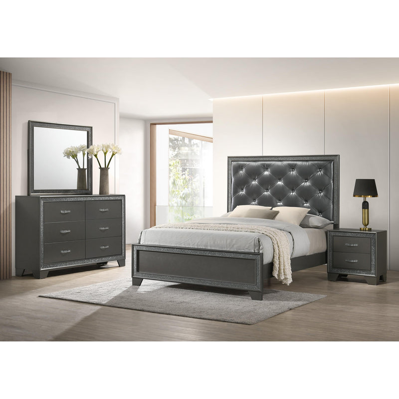 Crown Mark Kaia B4750-2 Nightstand - Dark Brown IMAGE 3