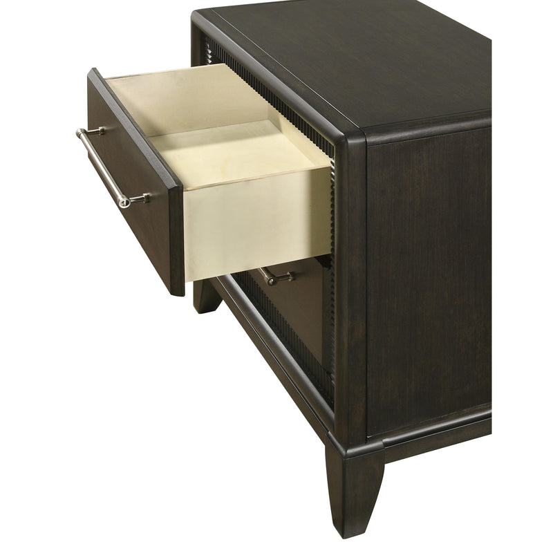 Crown Mark Saratoga B6540-2 Nightstand IMAGE 3