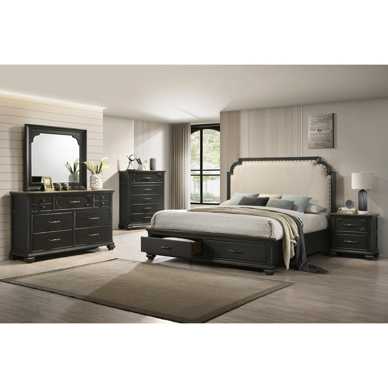 Crown Mark Hamilton B6560-2 Nightstand IMAGE 2