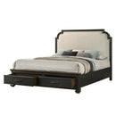 Crown Mark Hamilton B6560-K King Bed with Storage IMAGE 3