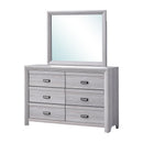Crown Mark Adelaide B6710-11 Dresser Mirror - Driftwood IMAGE 3