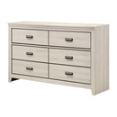Crown Mark Carter B6810-1 Dresser - White IMAGE 1