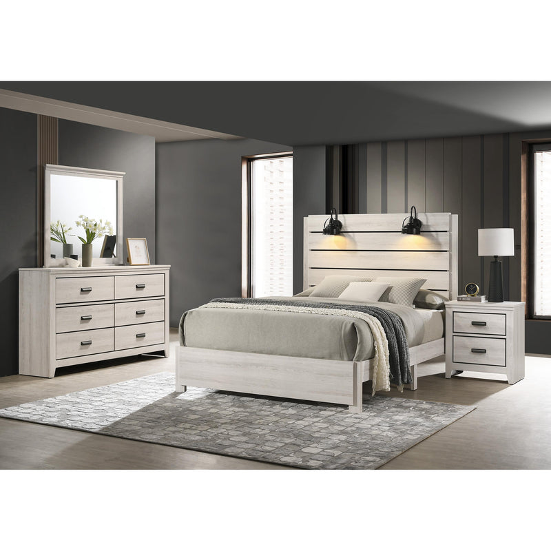 Crown Mark Carter B6810-1 Dresser - White IMAGE 4