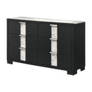 Crown Mark Rangley B6835-1 Dresser - Black IMAGE 1
