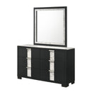 Crown Mark Rangley B6835-1 Dresser - Black IMAGE 4