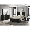 Crown Mark Rangley B6835-11 Dresser Mirror - Black IMAGE 3