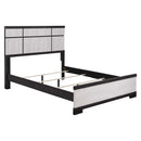 Crown Mark Remington B8162-Q Queen Bed - Black/White IMAGE 3
