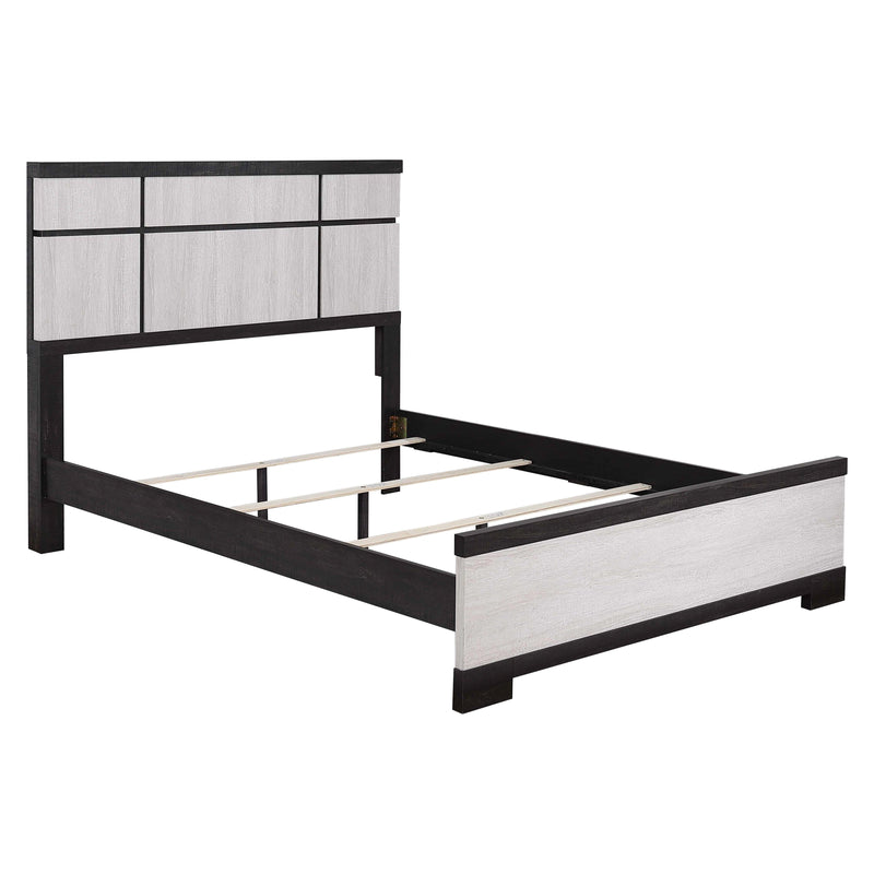 Crown Mark Remington B8162-Q Queen Bed - Black/White IMAGE 3