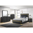 Crown Mark Pepe B9290-4 Chest - Black IMAGE 2