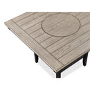 Crown Mark Fulton 2727LG-T-4848 Counter Height Table - Light Grey IMAGE 3