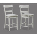 Crown Mark Henderson 2754DW-SET Dinette - Driftwood IMAGE 4