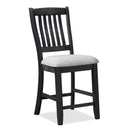 Crown Mark Buford 2773LG-S-24 Counter Height Chair - Light Grey IMAGE 1