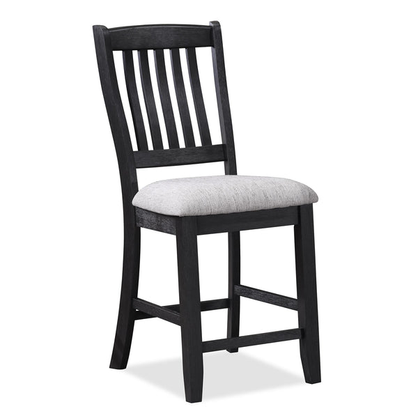 Crown Mark Buford 2773LG-S-24 Counter Height Chair - Light Grey IMAGE 1