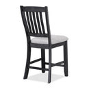 Crown Mark Buford 2773LG-S-24 Counter Height Chair - Light Grey IMAGE 2