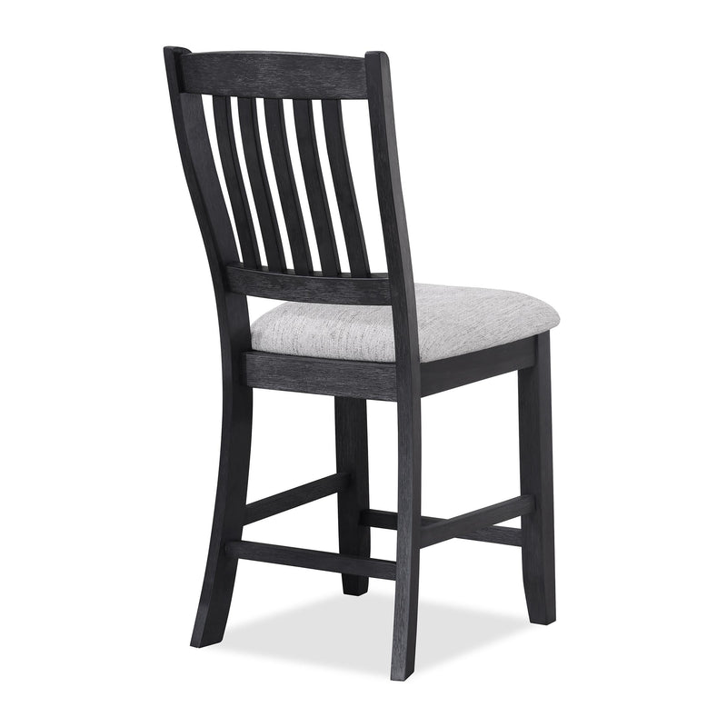 Crown Mark Buford 2773LG-S-24 Counter Height Chair - Light Grey IMAGE 2