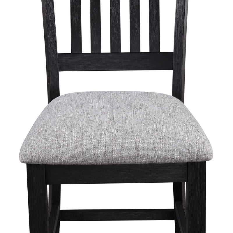 Crown Mark Buford 2773LG-S-24 Counter Height Chair - Light Grey IMAGE 4